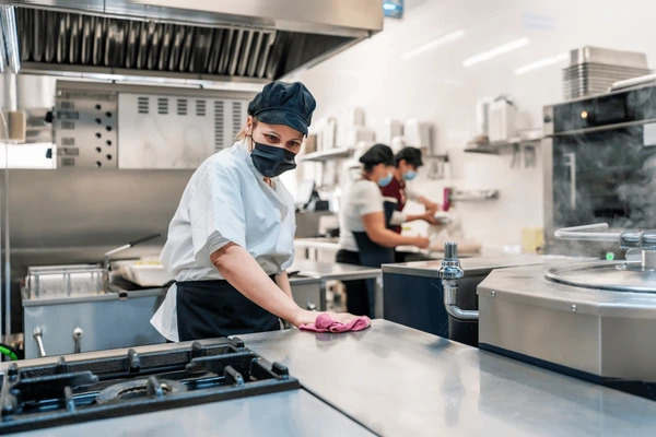 kitchen cleaning